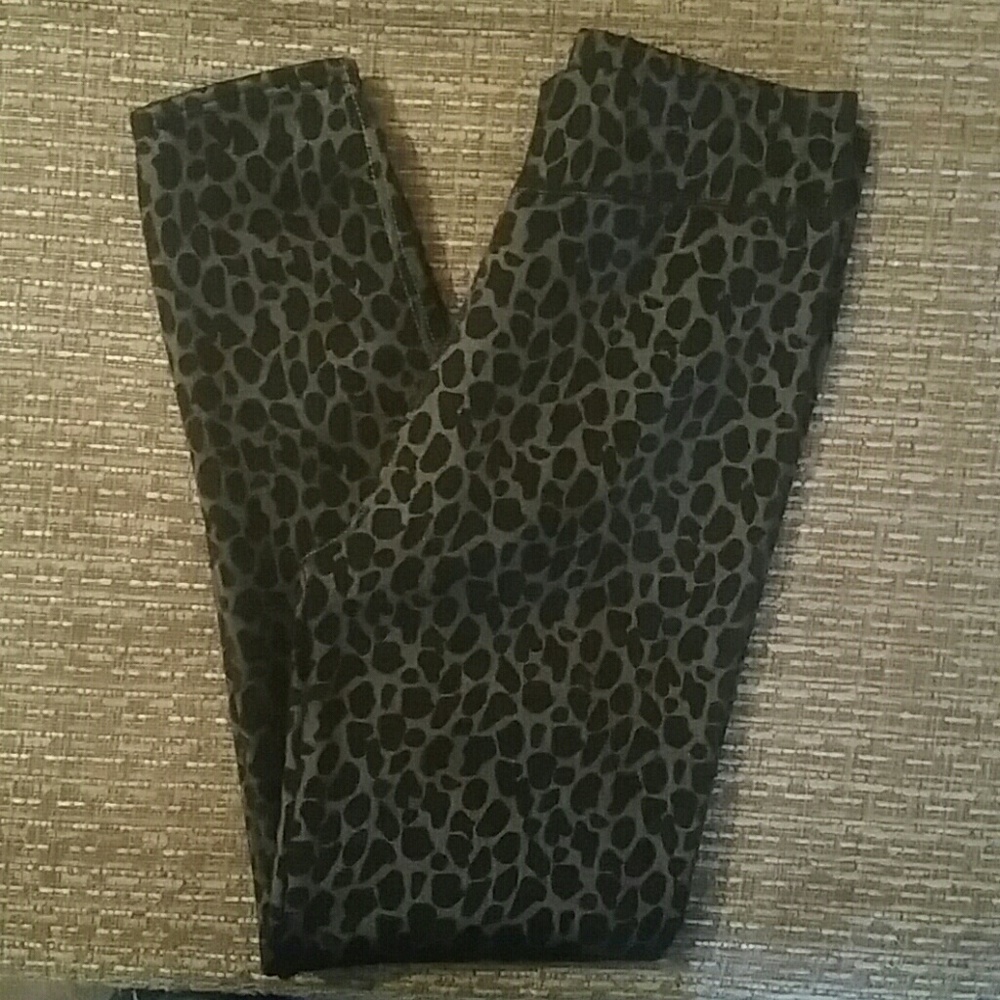 New Black Winter Fleece Lined Leggins