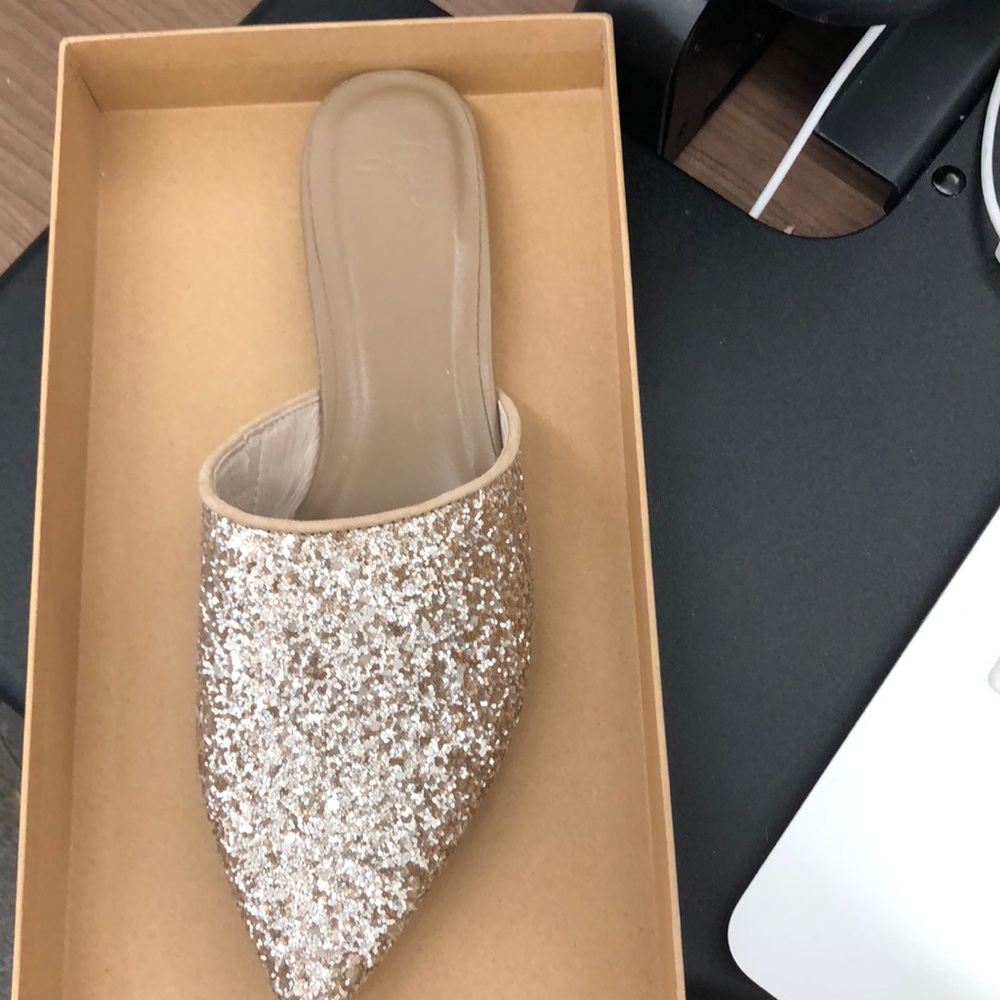 Joie Adiel Glitter Mule Slides