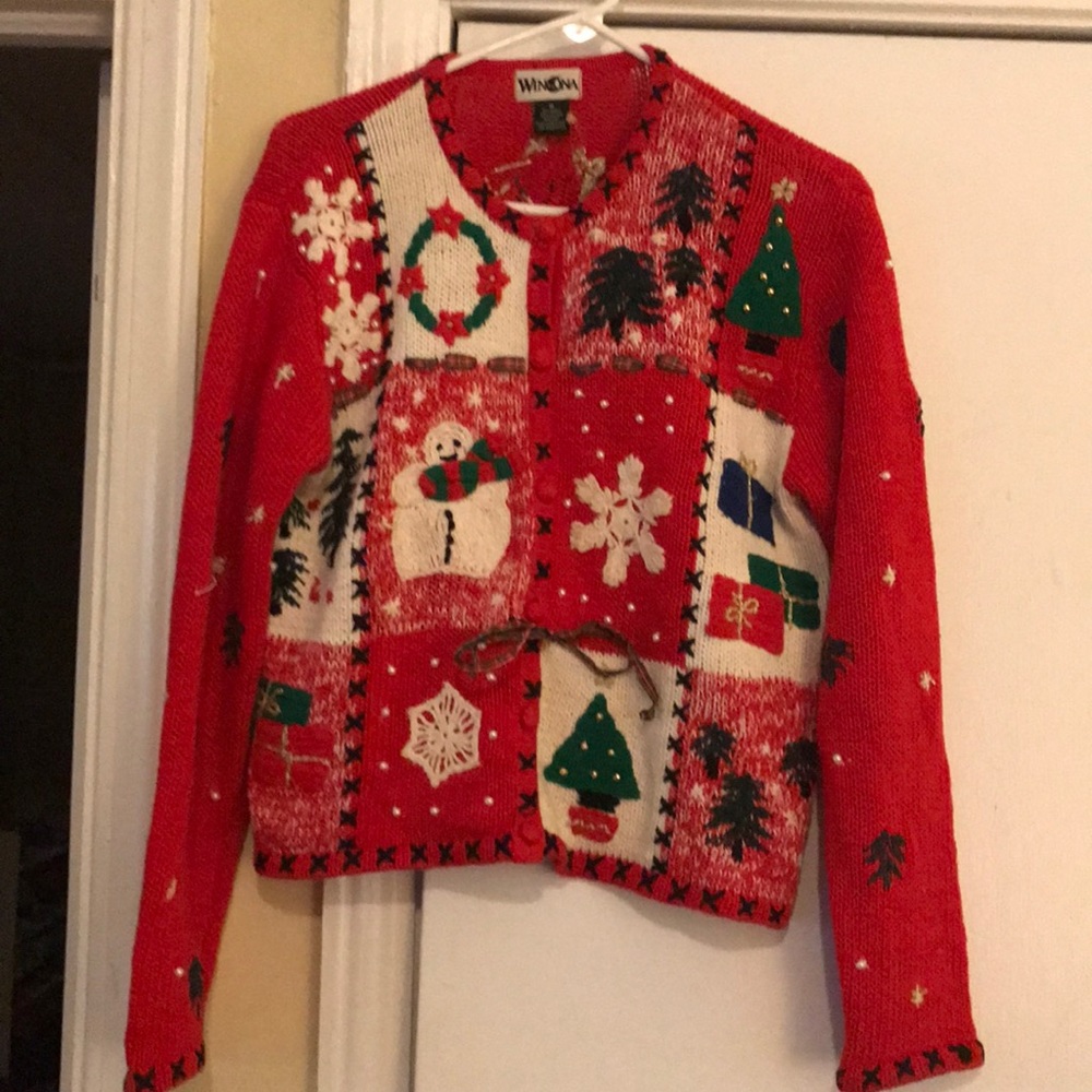 WINONA ugly Christmas sweater