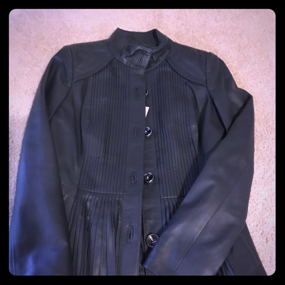 Jo Peters—-100% Soft leather NWT....NM last call