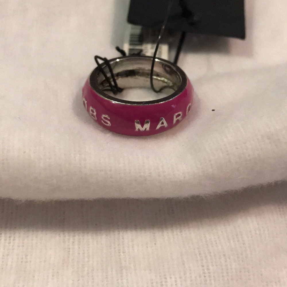 Marc by Marc Jacobs Purple Logo Ring