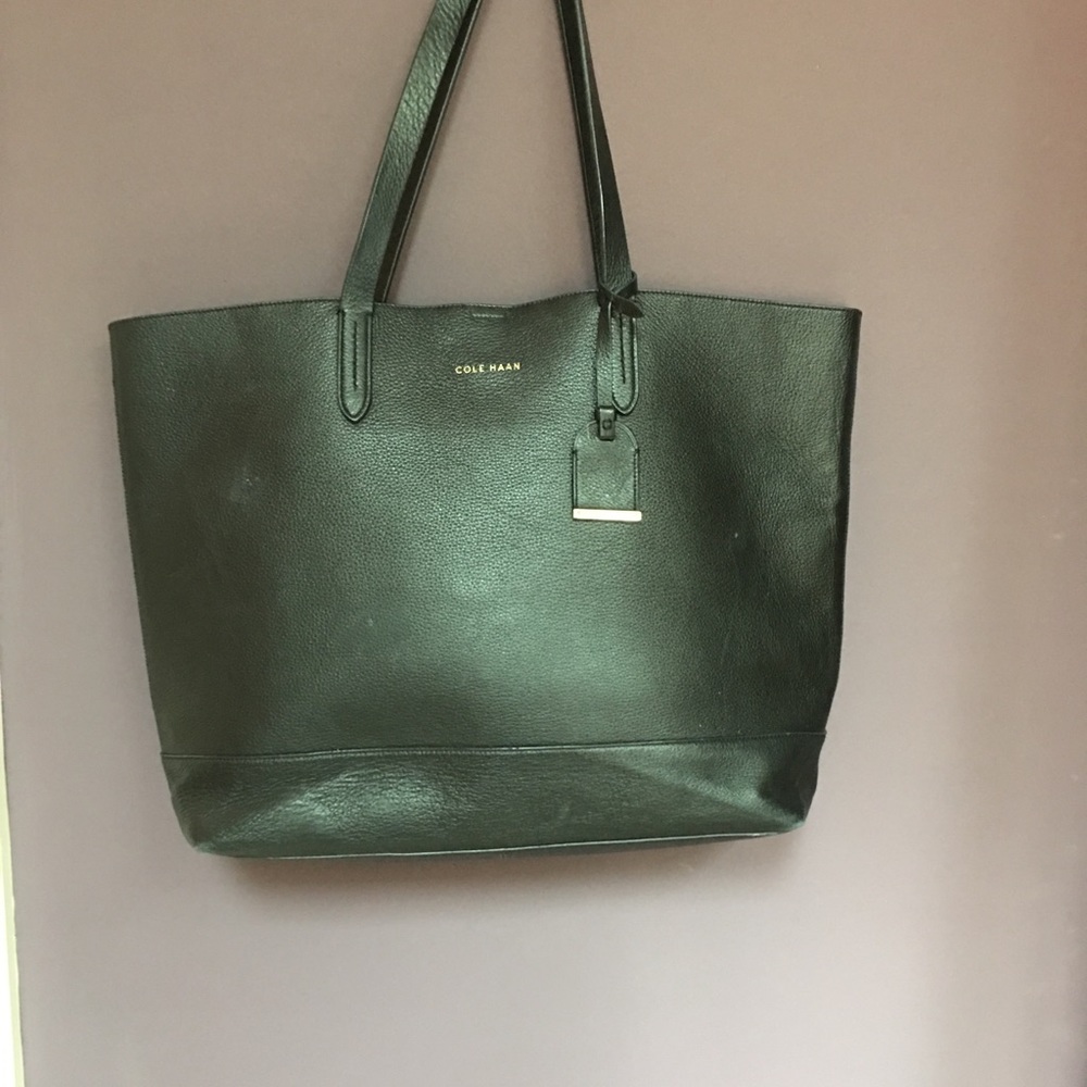 Cole Haan Black Bucket bag - used with Care Card
