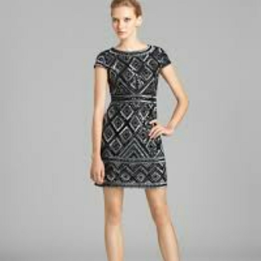 Beaded cocktail dress..BRAND NEW