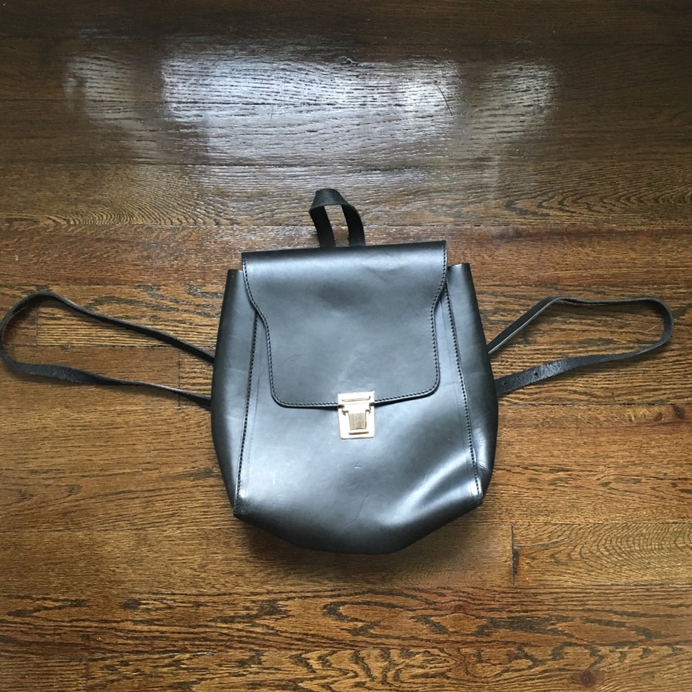Brandy Melville Leather Backpack