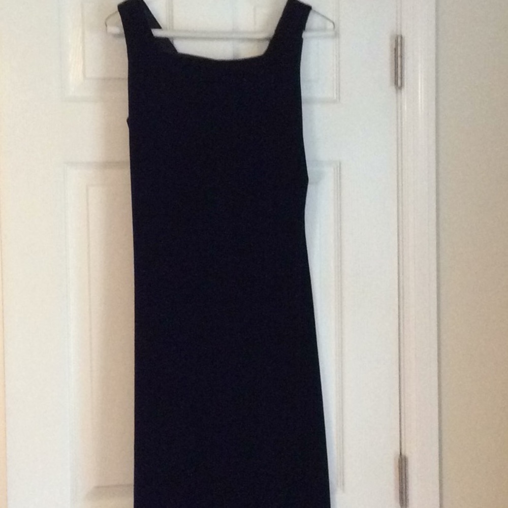 Long black velvet classy gown