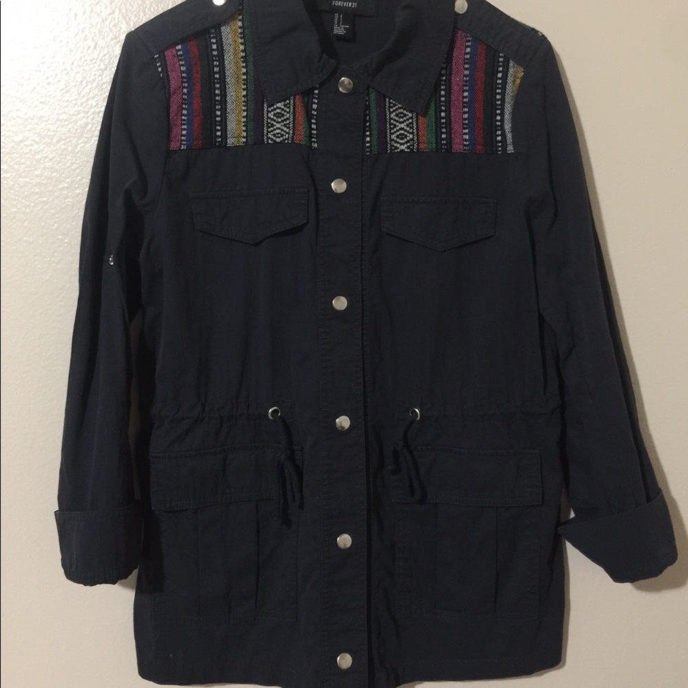 Forever21 Navy Jacket