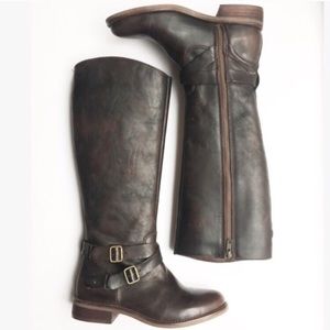 NWOT Hinge Leather riding boots