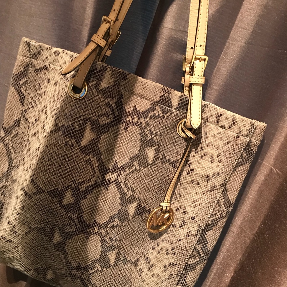 Michael Kors Python Tote - Picture 2 of 4