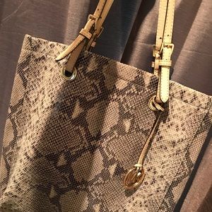 Michael Kors Python Tote
