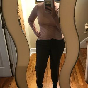 J Crew Cropped dress pants 6 dark gray