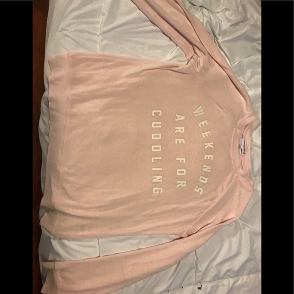 Weekends are for cuddling soft sweatshirt - Picture 3 of 3