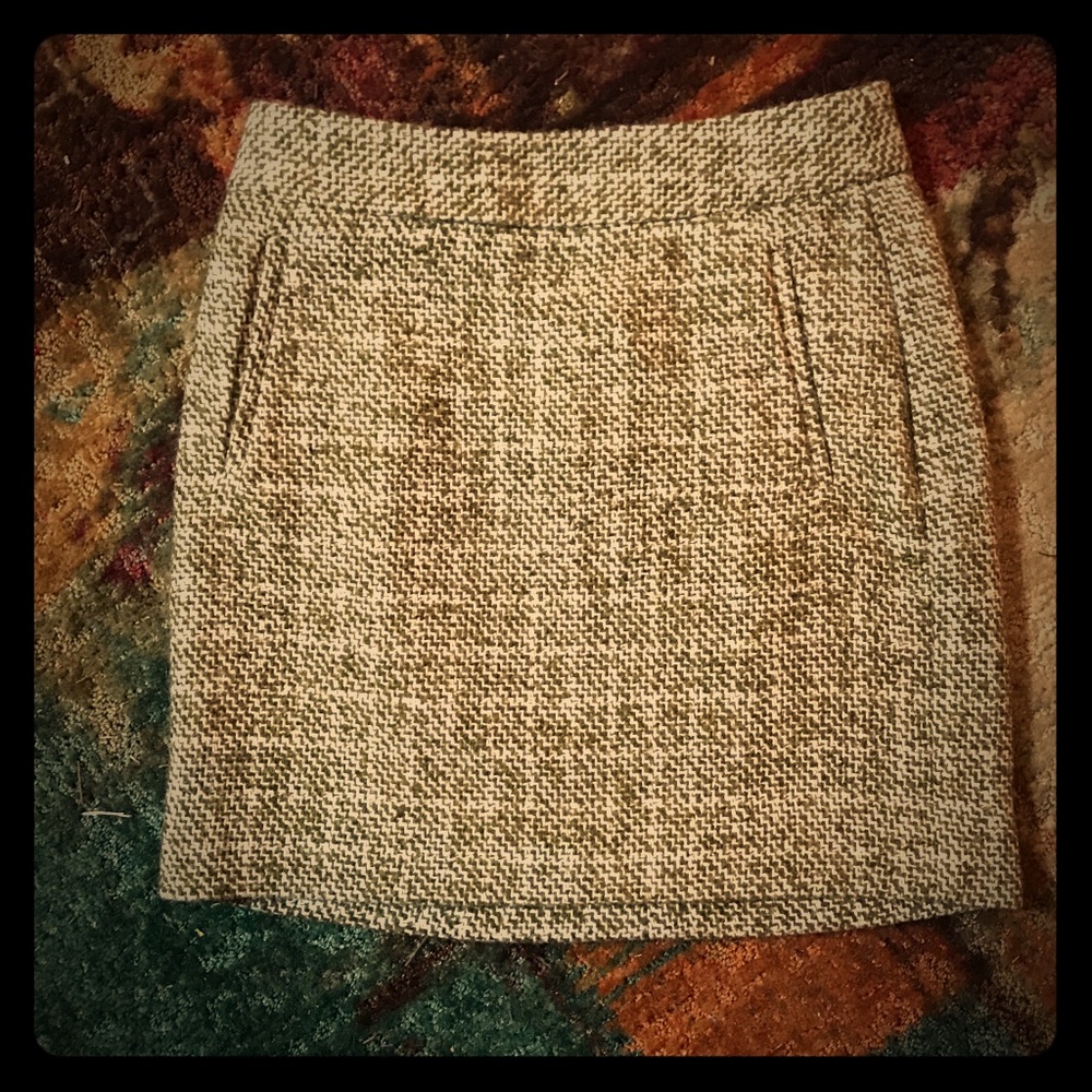 Tweed Banana Republic Skirt
