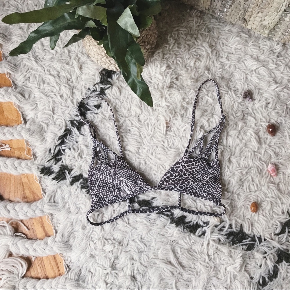 ✨ACACIA Swimwear, Santorini Top in Snake
