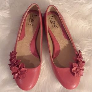 Born Original Concepts Pink Leather Ballerina