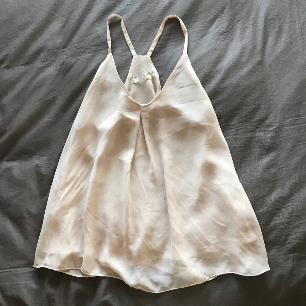 Beige tank top