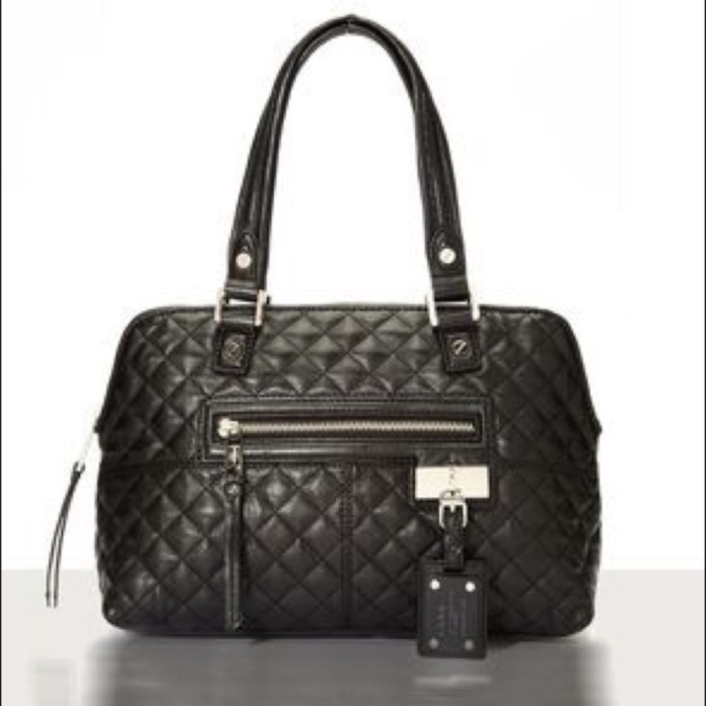 L.A.M.B. Marlene quilted satchel