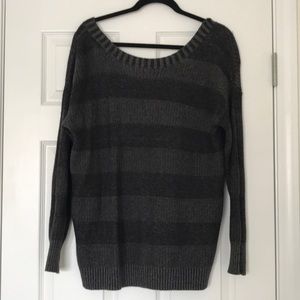 BCBG grey sweater