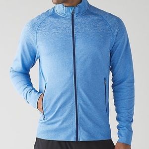 Athletic Pulse Jacket Full ZIP heather blue