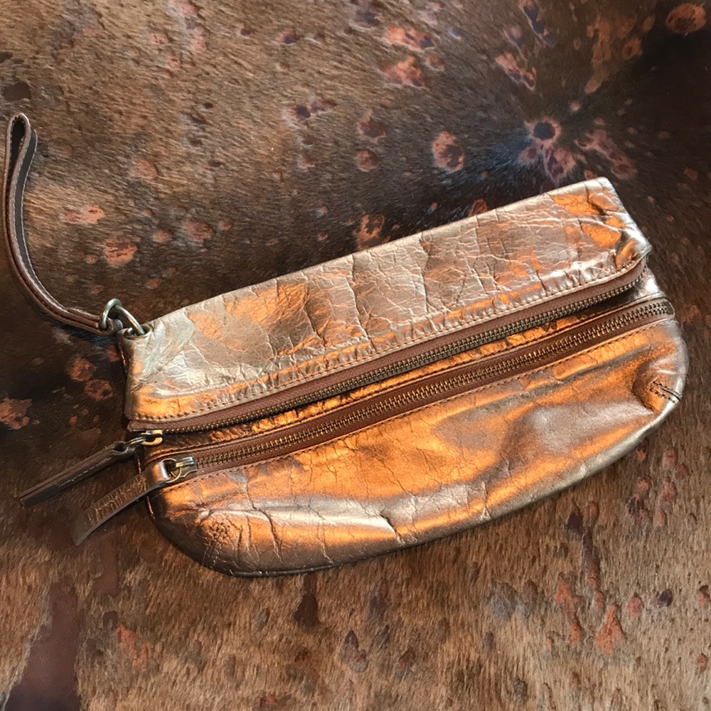Fossil Bronze Clutch