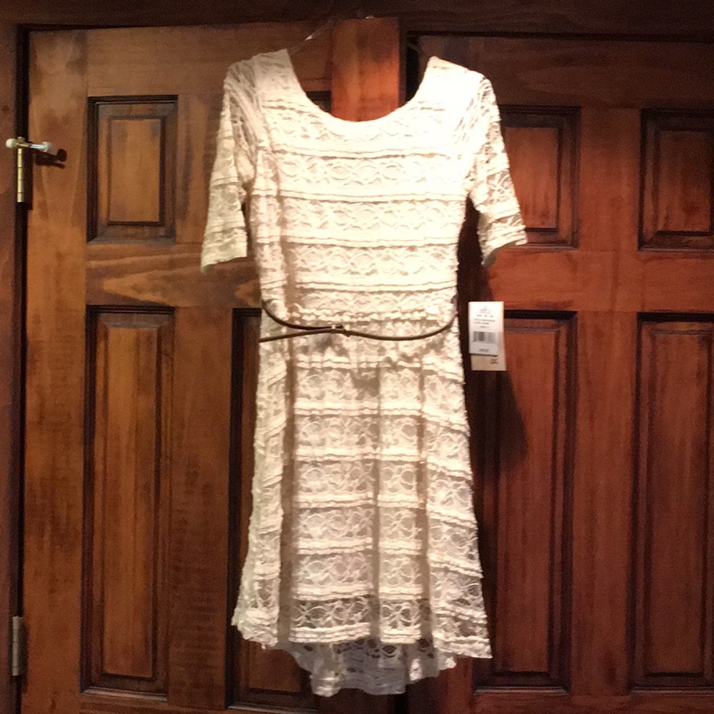 Ivory Lace Dress