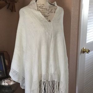 Pullover sweater wrap