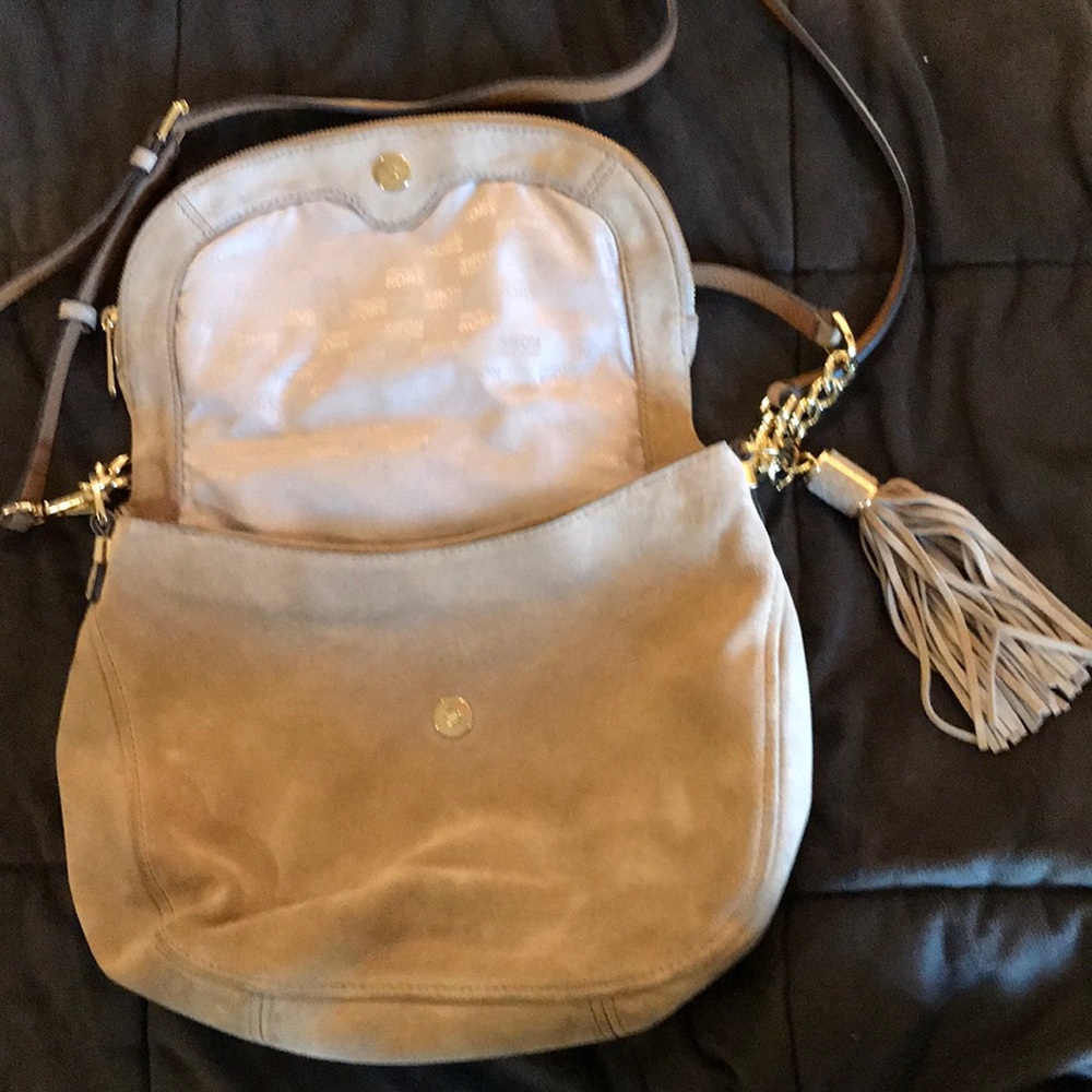 Michael Kors medium convertible Bedford suede bag