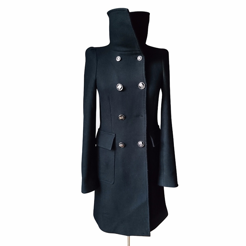 Zara - Mid-Length Black Coat