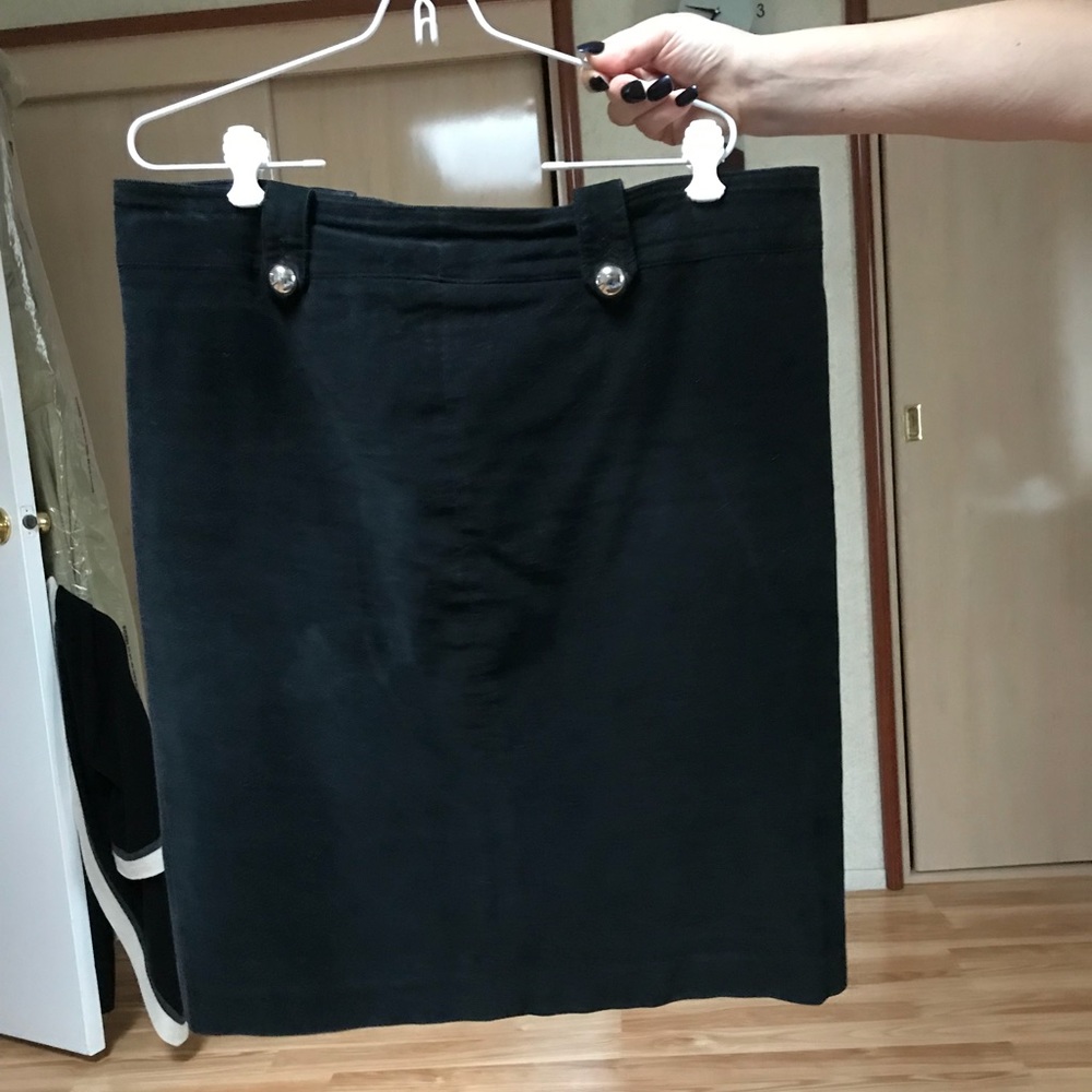 Black Versace Skirt