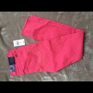 Lucky Brand Brooke Legging Jeans Claret Red