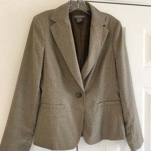 Tan Ann Taylor blazer