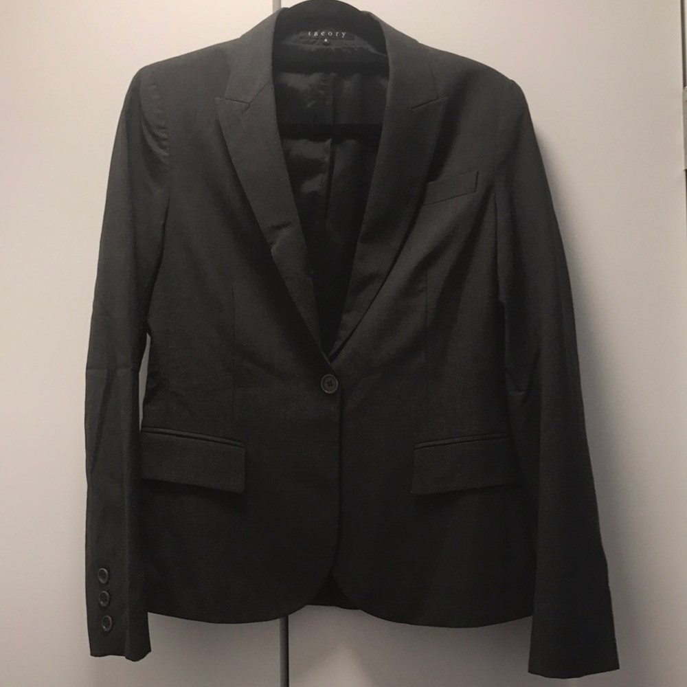 Beautiful Theory dark grey blazer Size 8