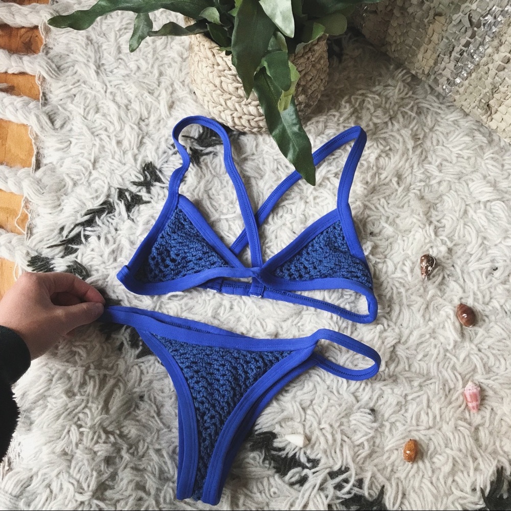 ✨Posh Pua Swimwear, Kainalu Crochet Bikini Set