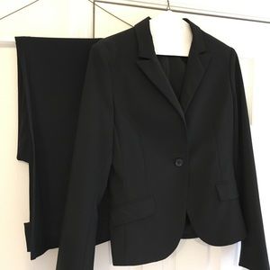 Express black pant suit