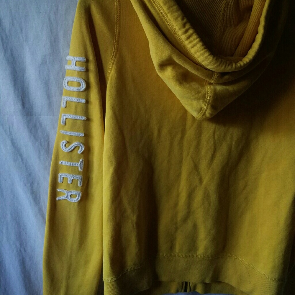 Yellow Hollister Hoodie