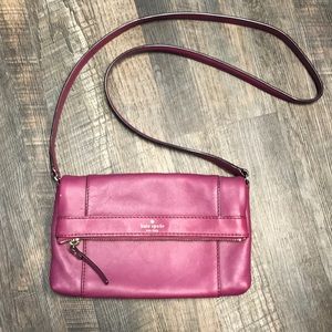 KATE SPADE Fremont Place Julian Red Plum Crossbody