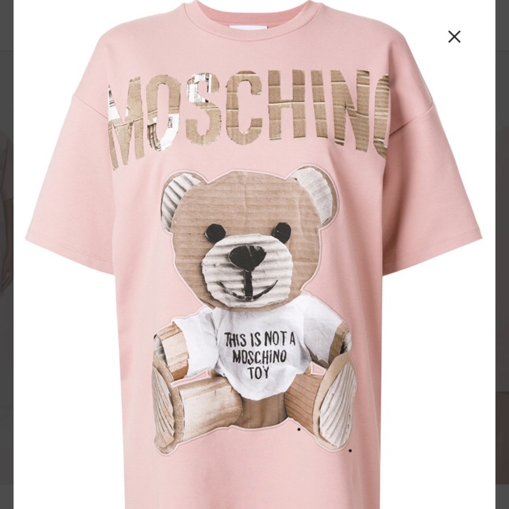 Moschino Teddy T-Shirt dress