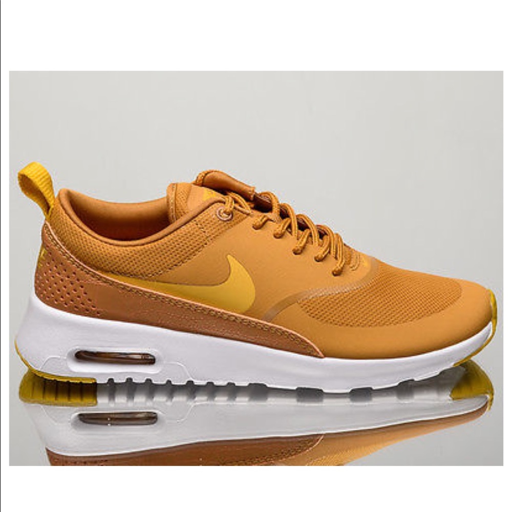 Nike Women's Air Max Thea Like New Mustard yellow