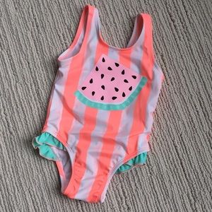12 month Watermelon Girls Bathing Suit