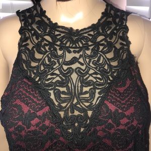 NWOT Lace Top Sz L