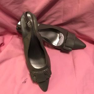 2” sling back heels