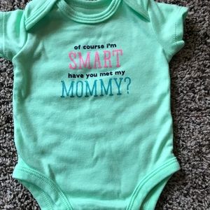 Carter’s onesie