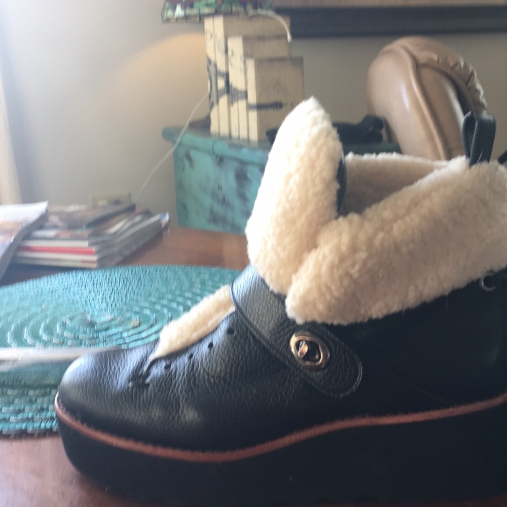 Coach booties, new    Wore once!
