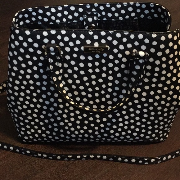 SALE🎉NWT Kate Spade Laurel Way dot Evangelie bag - Picture 2 of 5