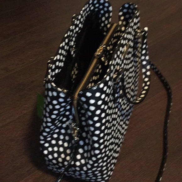 SALE🎉NWT Kate Spade Laurel Way dot Evangelie bag - Picture 3 of 5