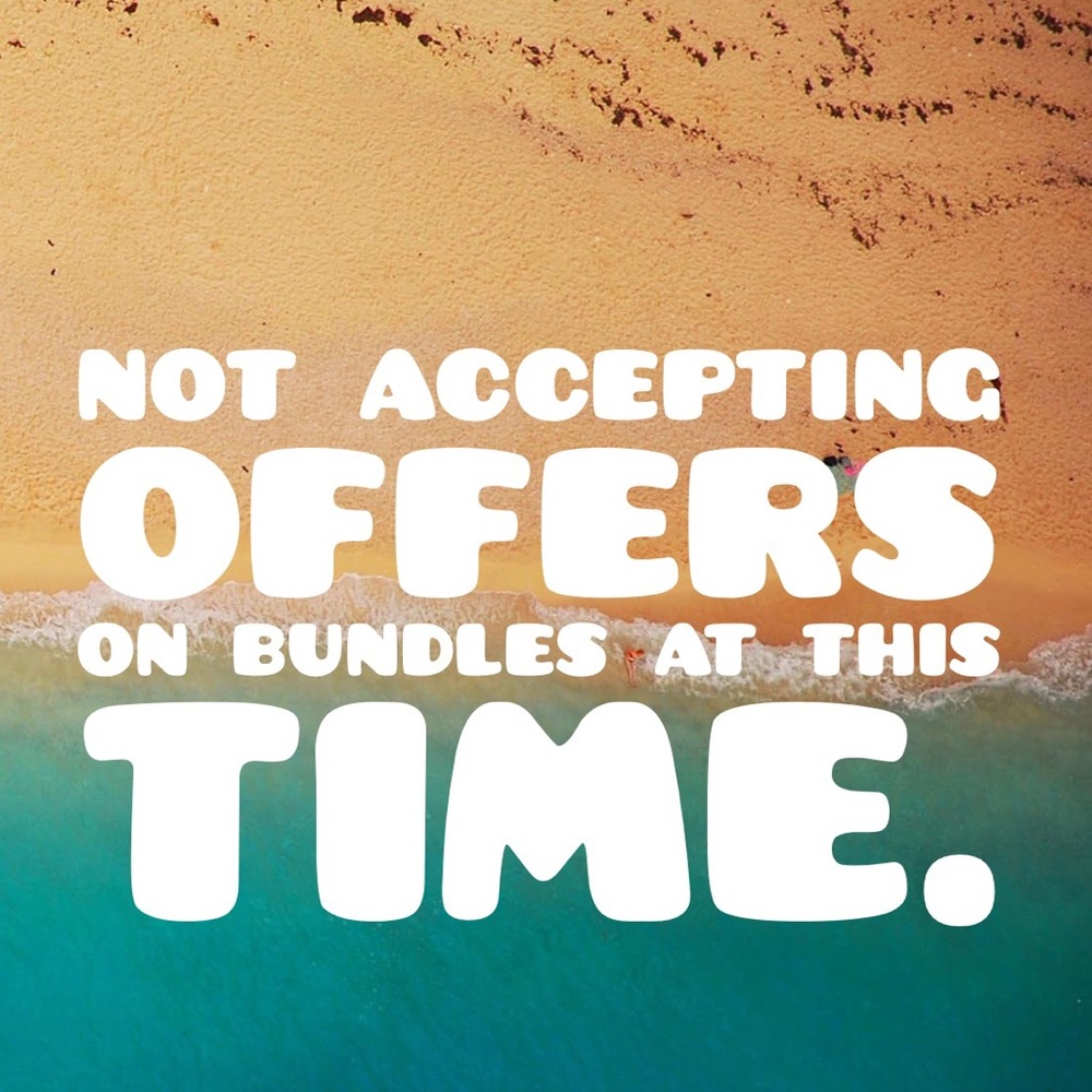 I just lowered all my prices.
