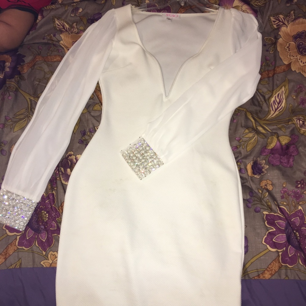 White dress!