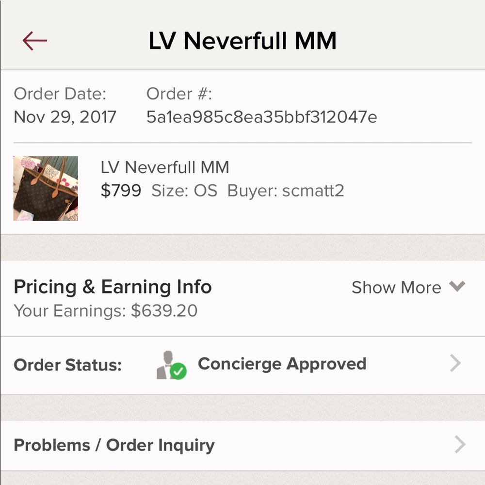 LV Neverfull MM