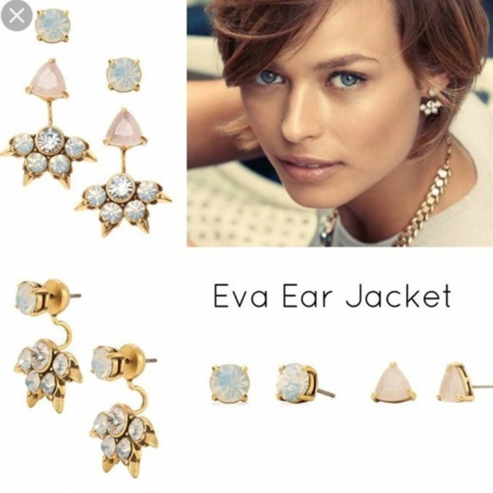 4-in-1 earrings Eva ear jackets