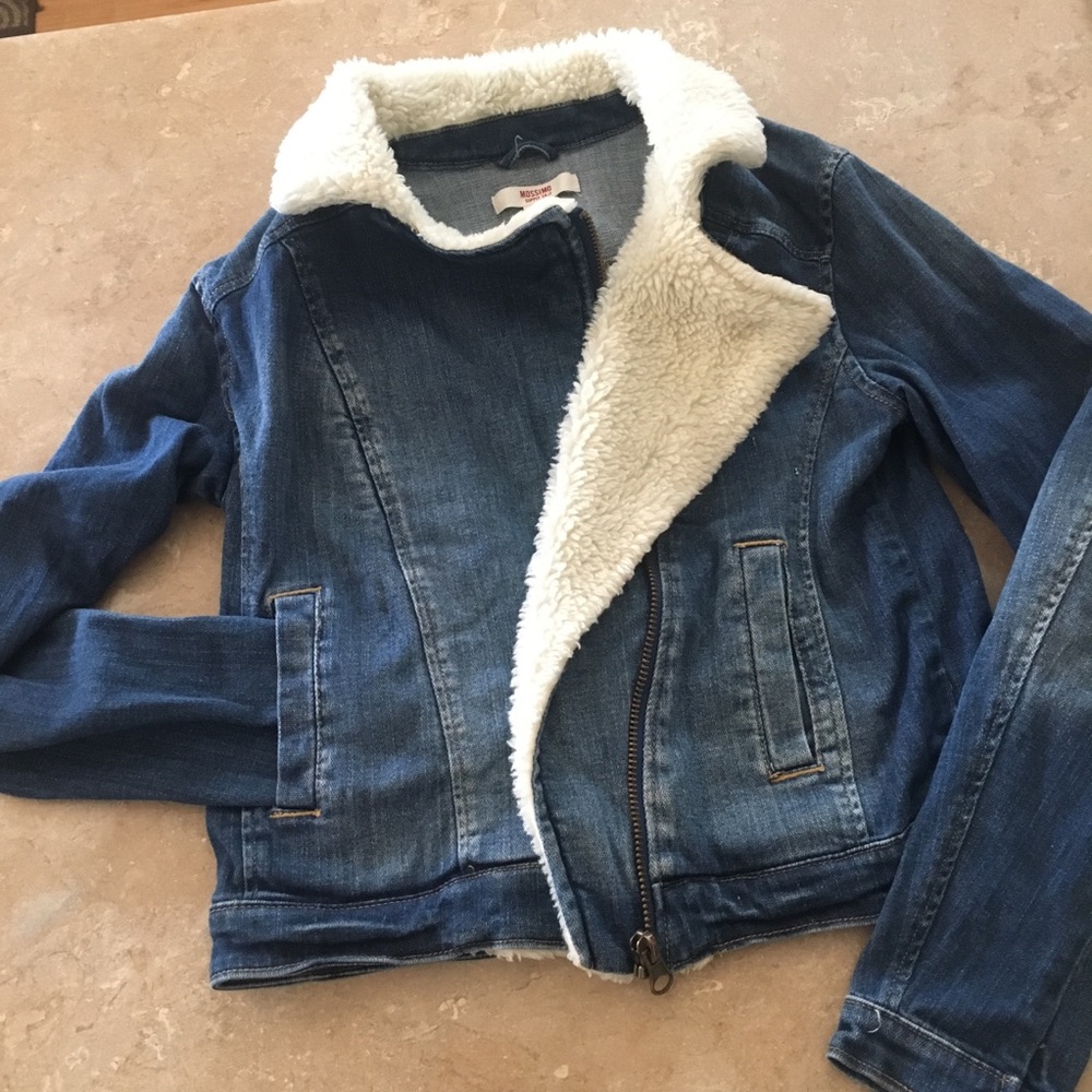 ‼️Price Drop‼️Fur And Jean Jacket