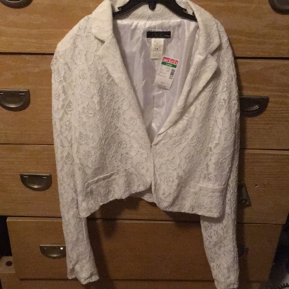 White blazer by Deb